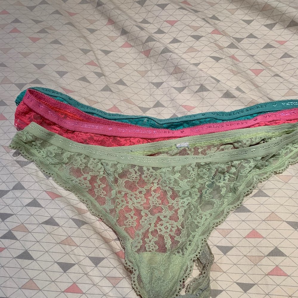 *WORN* Victorias secret panties